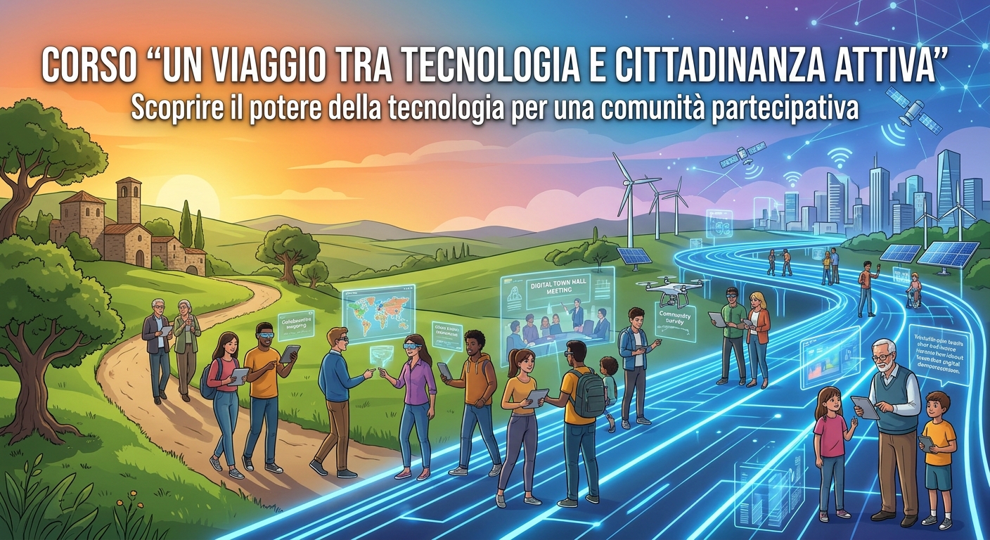 Corso “Un viaggio tra tecnologia e cittadinanza attiva” classi 1^ - 2^ - 3^ Scuola Secondaria I°